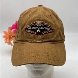 Grand Ole‎ Opry Nashville TN Baseball Cap Hat Eagle Co Cotton Brown